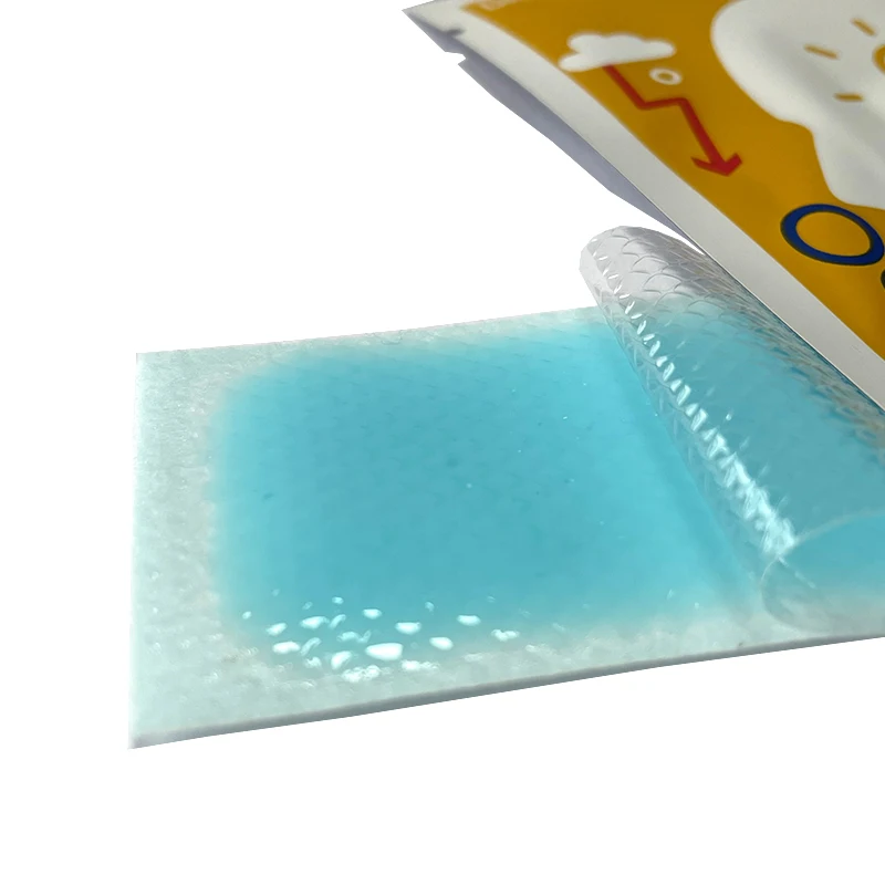 4x11cm baby cool fever reducing gel pad fever knee pads
