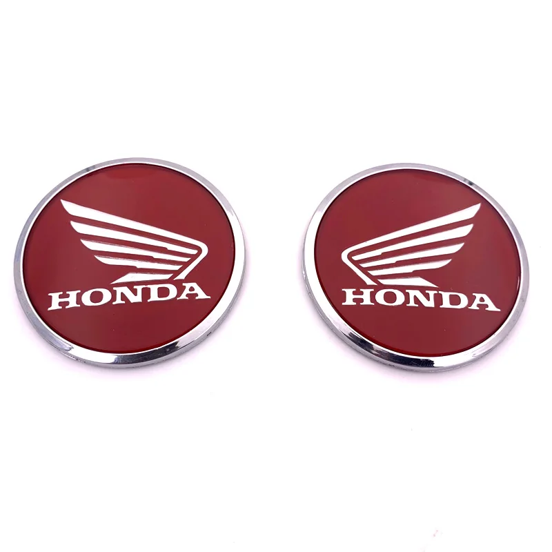 Acrylic round wings logo design for honda motorcycle emblem