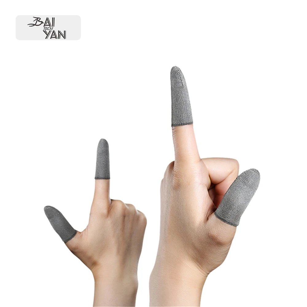 PUBG Mobile Game Controller Finger Sleeve Sets Anti-Sweat Full Touch Screen Sensitive Shoot Aim Joysticks Finger