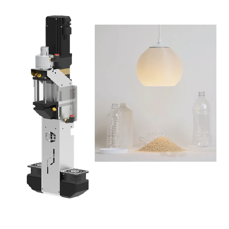 High Flow Single Screw Pellet Extruder With Servo Motor And Liquid Cooled For 3D Printing