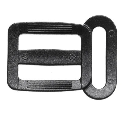 20MM Plastic Adjustable Slide Tri Glide Travel Backpack Chest Strap Connect Buckle R0031