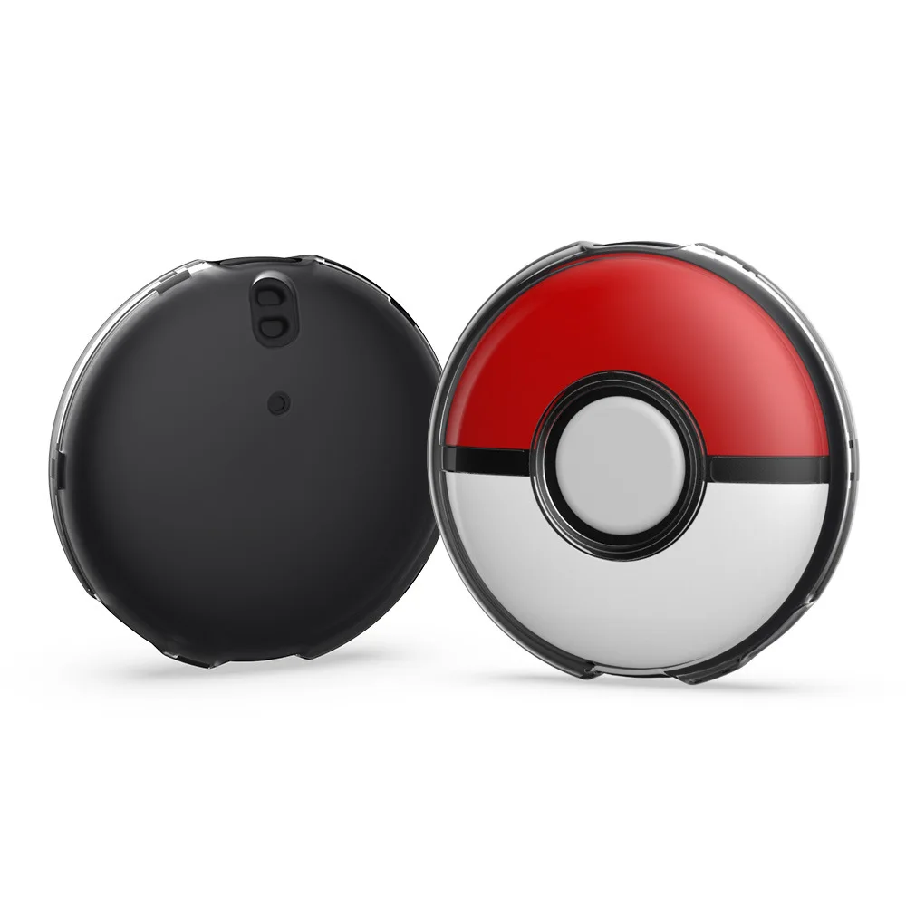 New trend nin tendo switch poke mon pokeball Go Plus clear case pokeball rocker Cap thumb stick cap gaming accessories