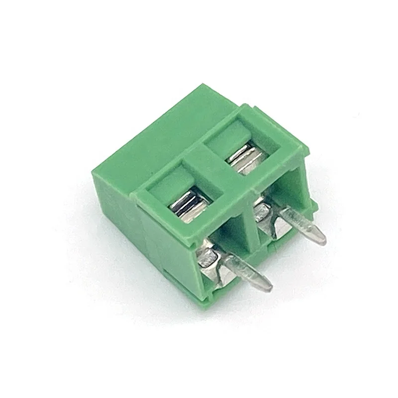 Wire connector electric HQ127V-508mm brass contact PCB screw type terminal block