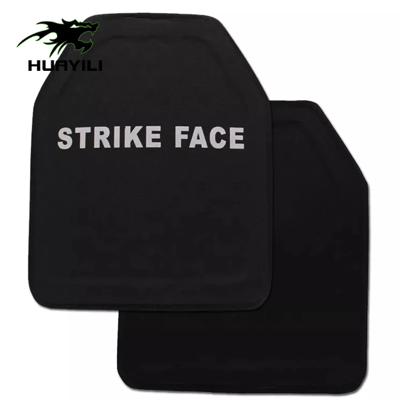 Body Armor Insert Panel Bulletproof Plate Boron Carbide Ceramic Tiles NIJ III/IIIA/IV Bulletproof Alumina Silicon Carbide Plate