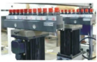 MZ10XL Woodworking Segmented Ten Row/ten row multi-axis Automatic feeding woodworking drilling machine