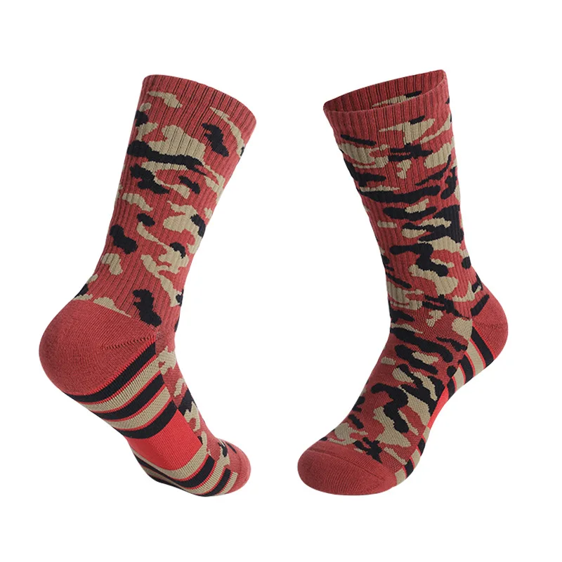 
Camo Thickened Anti-skid Basketball Socks Training Manufacturers Custom Sport Socks Running 