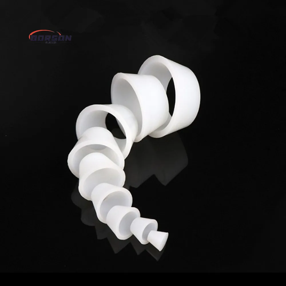 Factory natural rubber 6 or 9 Count Silicon Filter Adapter Cones Set rubber Buchner Funnel Flask Adapters