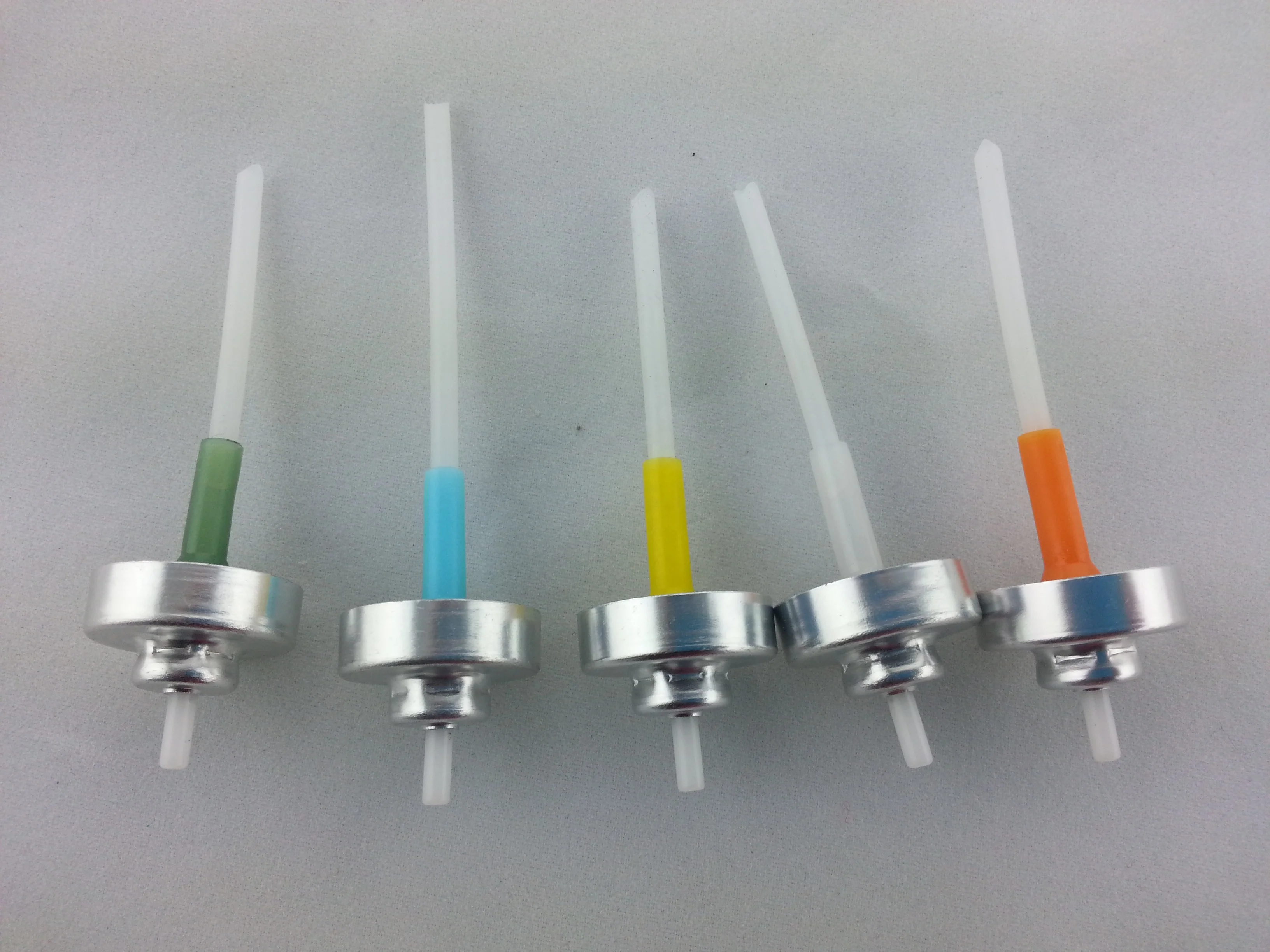 Жестяной Пустой Аэрозольный алюминиевый баллон привод клапана