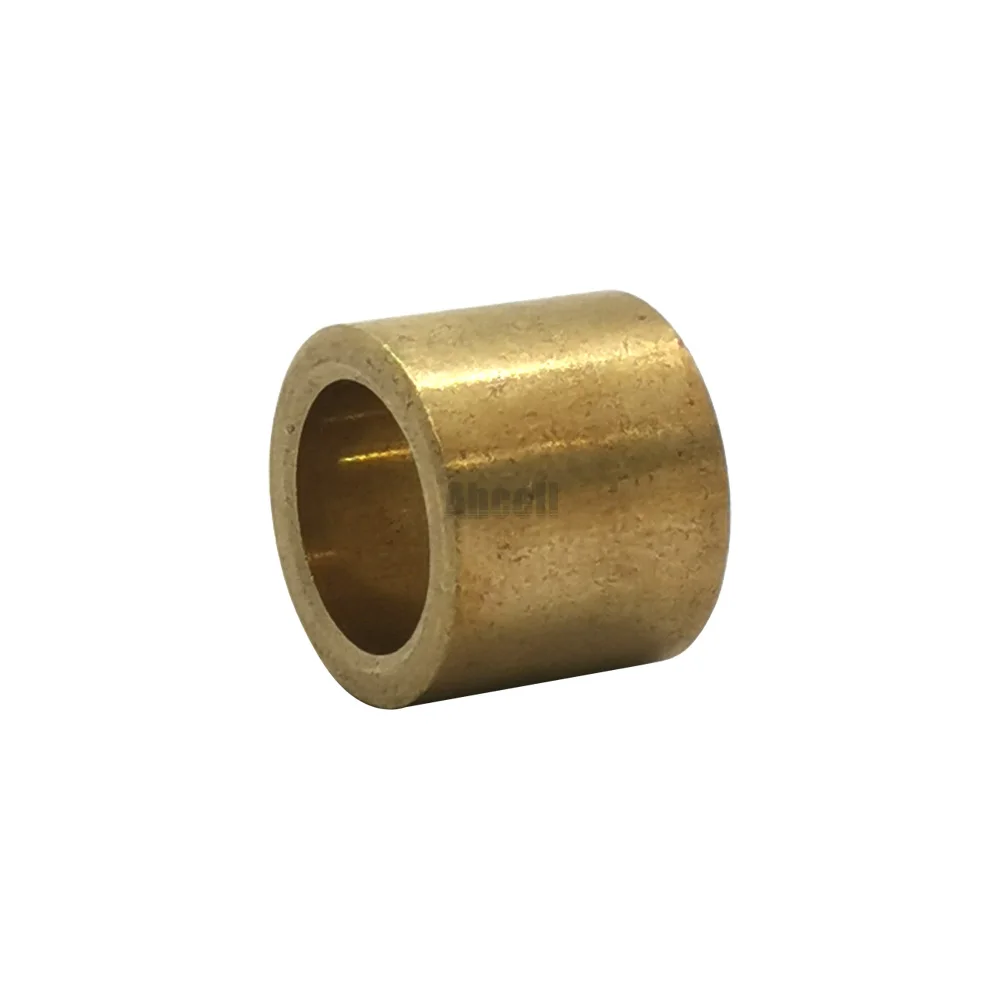 6x10x8mm SAE Oil Sintered PM Bronze Bearing 6mm Spindle Brass Sleeve Bushing Copper Alloy Self Lubricating Plain Bush