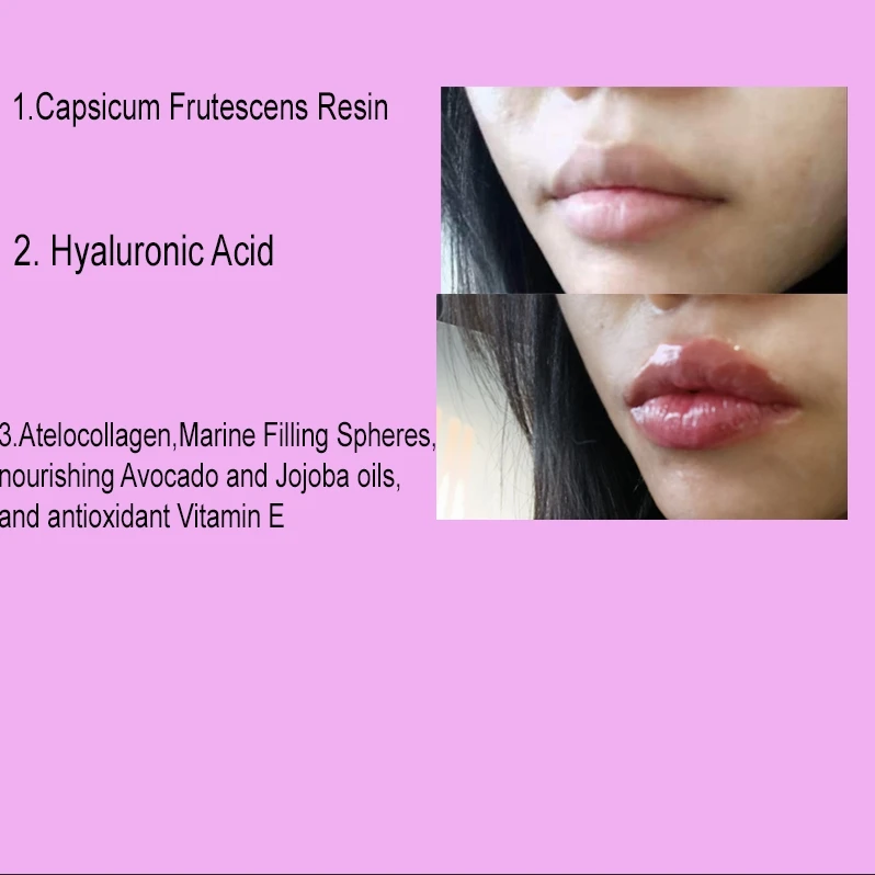Best lip plumper private label vegan collagen lip plumper set big lipps
