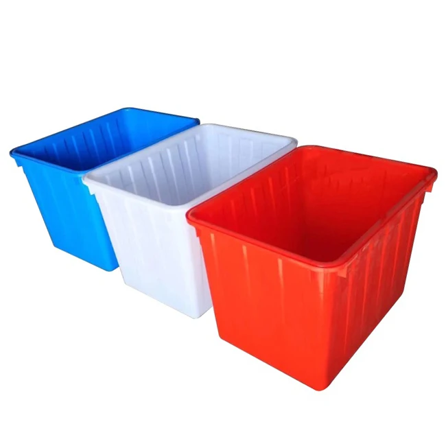 Пластиковый резервуар для хранения воды высокой пищевой плотности высокой плотности квадратной формы объемом 400 литров