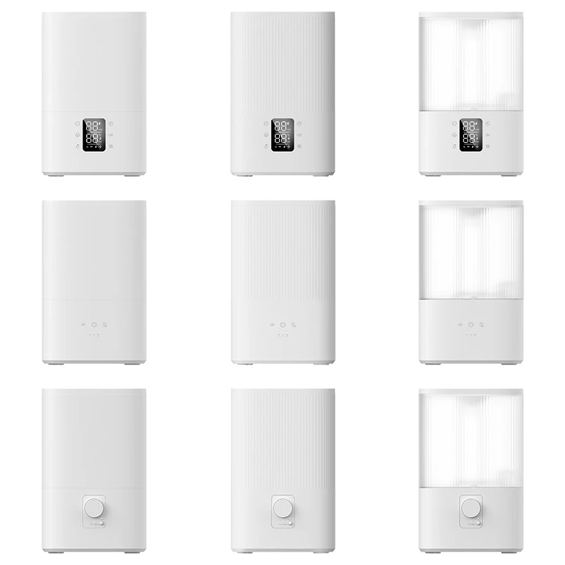 RUNAL H868 4L Humidifier Heat Steam Cool Warm Mist Humificador Umidificador De Ar Humidificador Smart Ultrasonic Air Humidifier