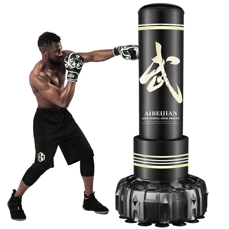 Hot Selling Adult Free Standing And Punching Bag  Boxing Sandbag