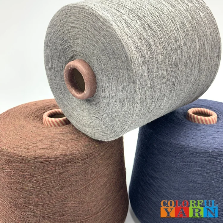 100% Cashmere yarn 2/26Nm,2/16Nm dyed color cashmere yarn for Socks knitting,T-shirts & other knitting