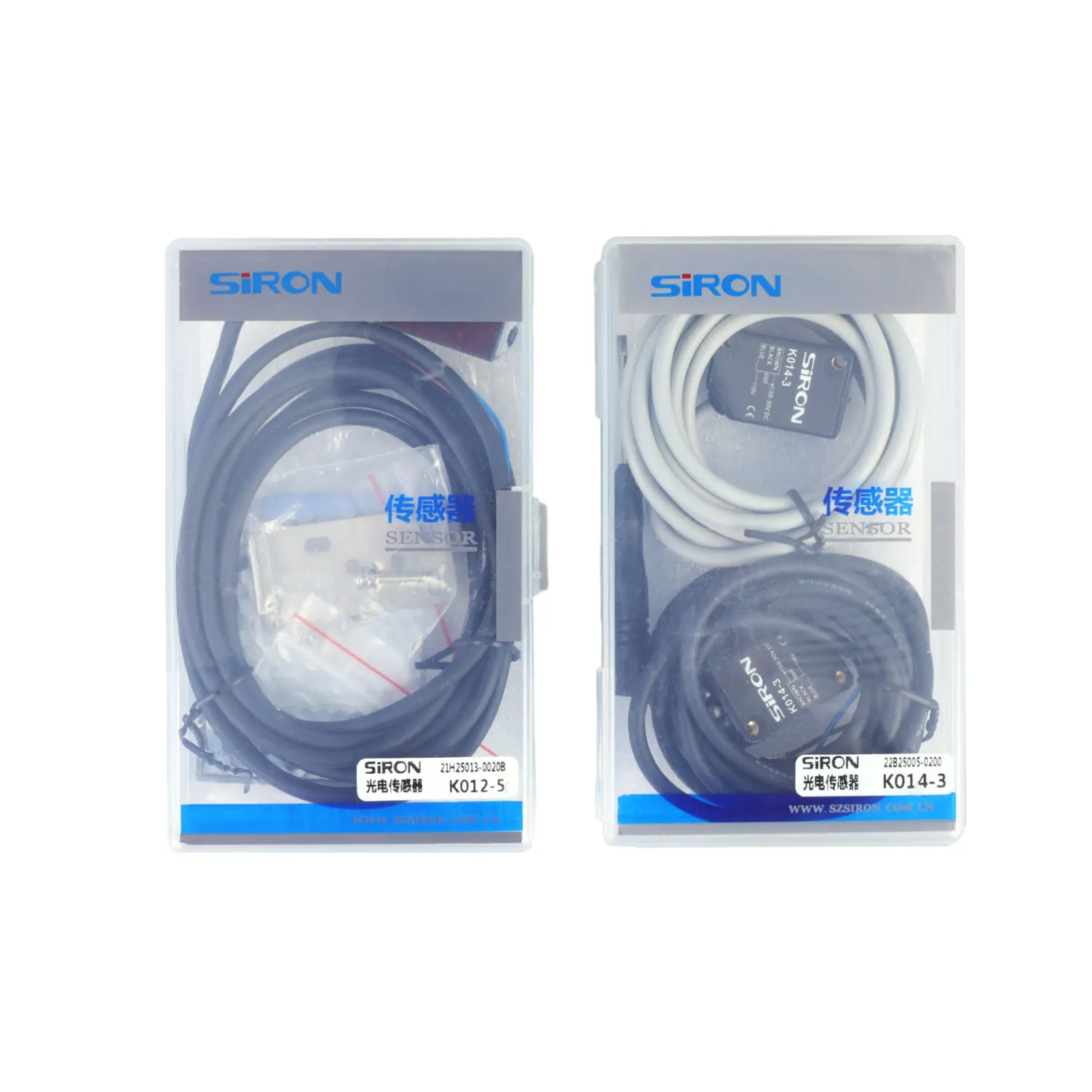 SiRON K012-7 Factory Price Specular Reflection Type Sensing Distance 2m NPN/PNP Infrared LED Photoelectric Sensor