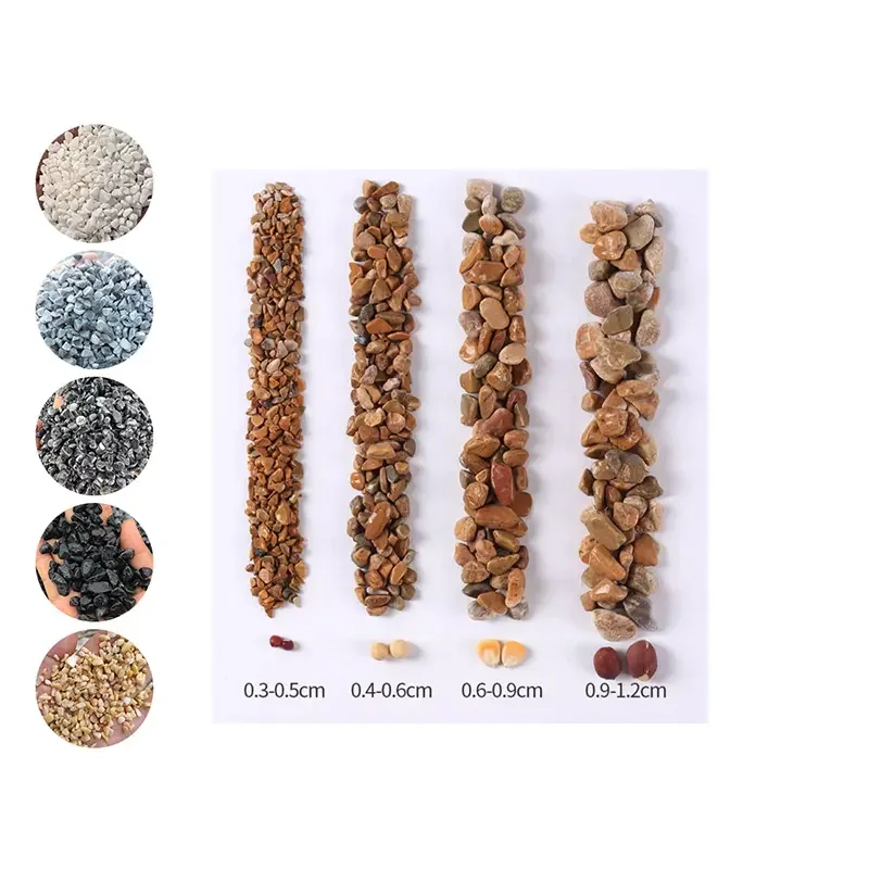 Natural Gravel  Washed River Stone Pebbles Cobbles Outdoor Garden Stone Paving Park Landscape Decoration Cobblestone