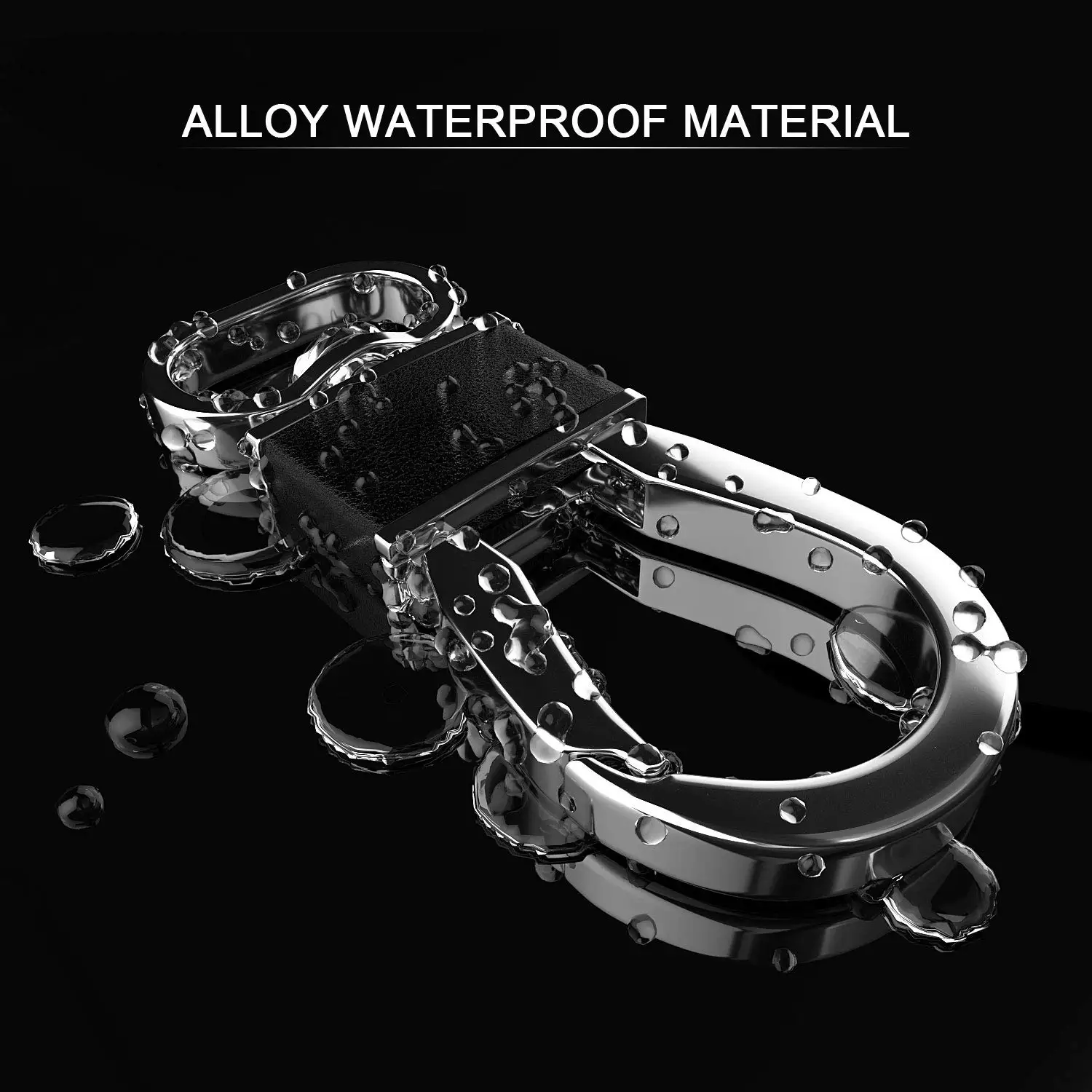 Metal Carabiner Keychains Clip Hook Holder Organizer Keyrings Key Chain for Car Key Finder