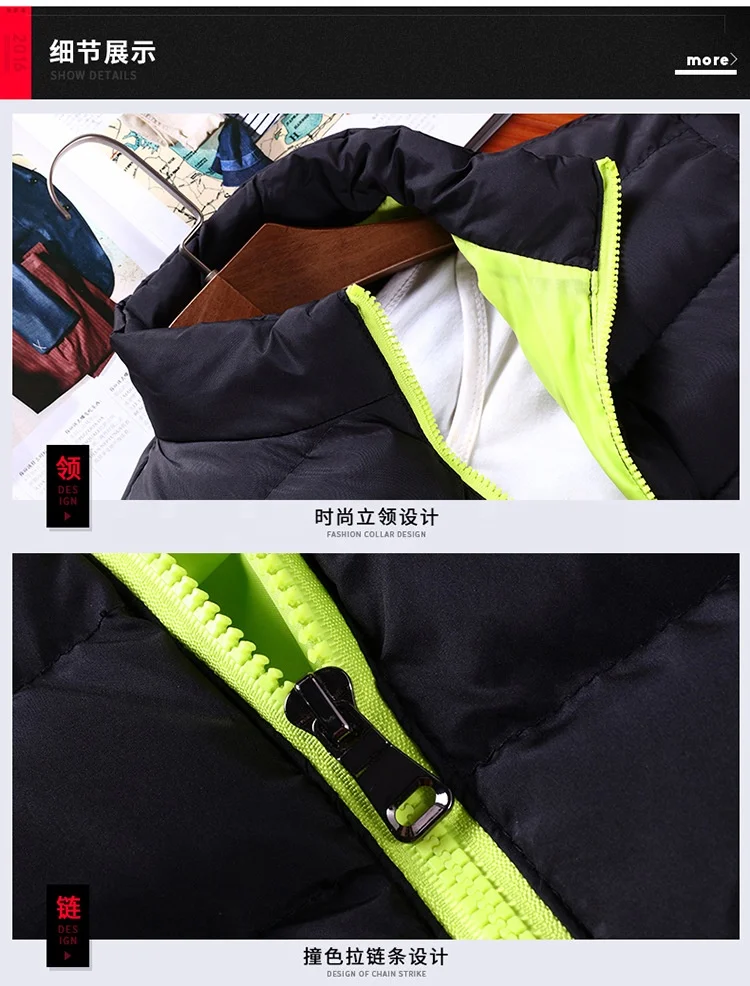 
wholesale customized 100%polyester fiber waterproof windproof men winter quilted jackets 