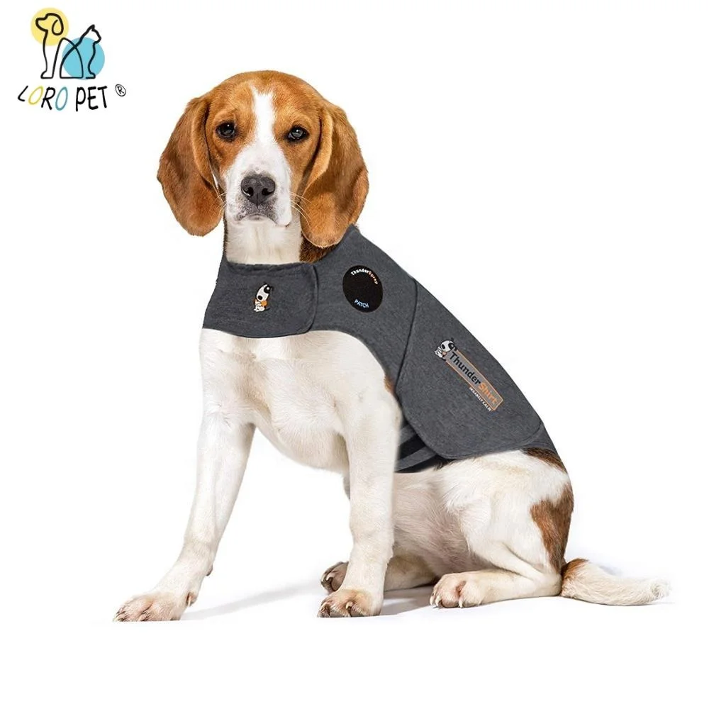  Спортивная куртка Thundershirt с изображением собаки и тревоги одежда надписью Keep Calm мягкие рубашки из высококачественной ткани грозы для домашних животных снятие стресса огня
