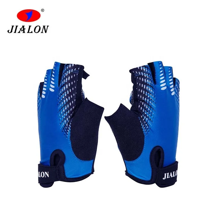 Breathable Gel Pad Half Finger Bicycle Bike Hand Fingerless Cycling Gloves with Shock-absorbing