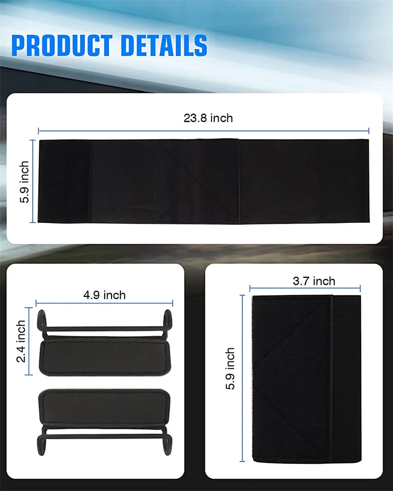 Custom Mobile Holder Car Headrest Mount Holder Phone Accessories Car Headrest Mount Holder For ipad for 7-12.9 inch tablet PC