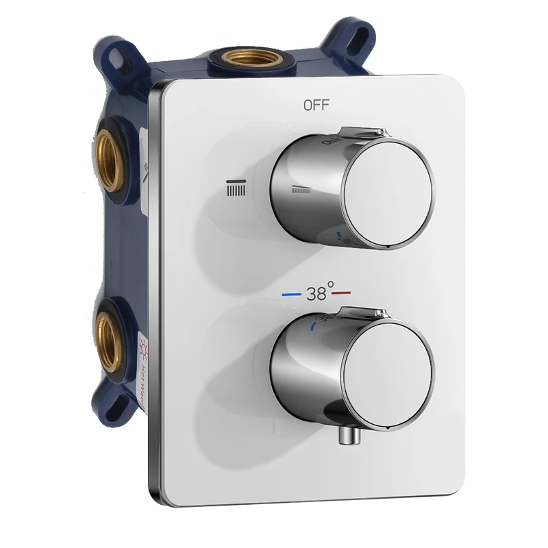 Factory manufacturer brass concealed shower body shower set bathroom thermostatic