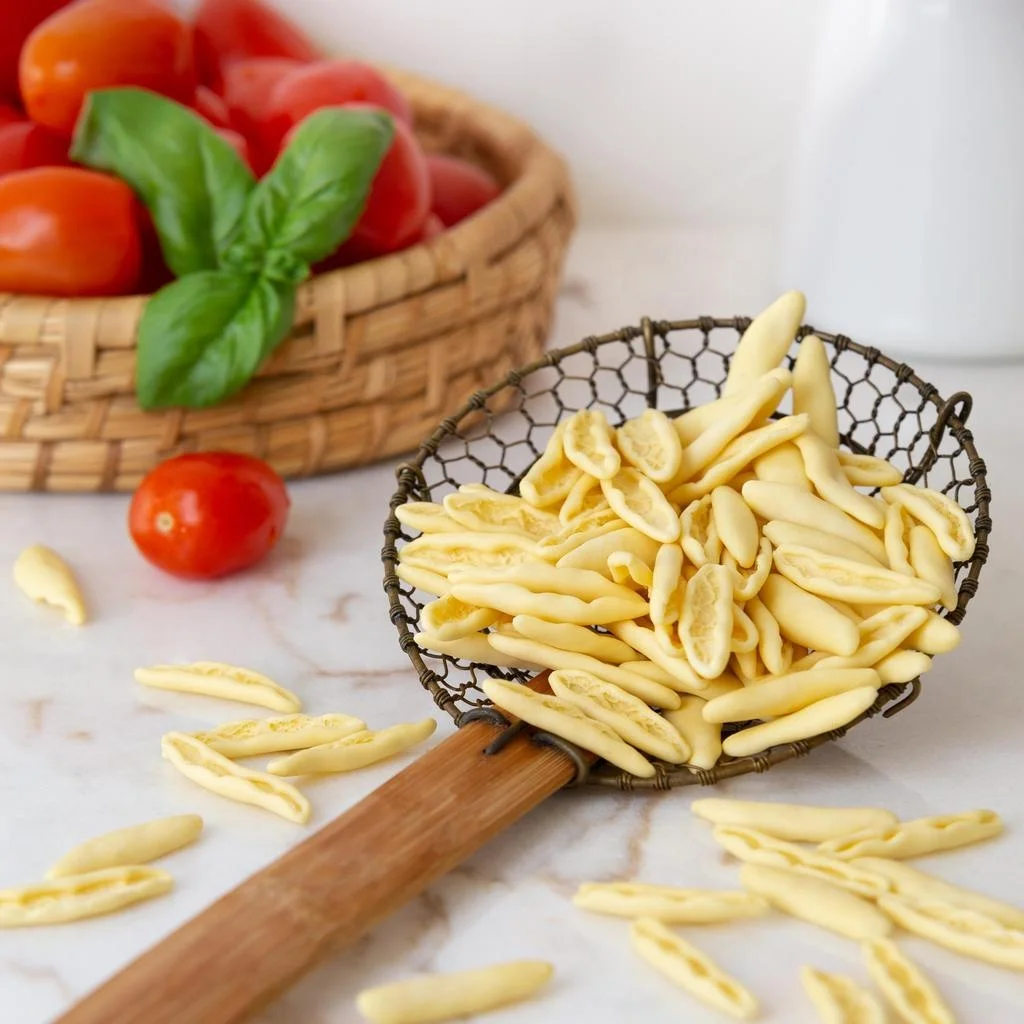 Italian High Quality Noodles - Apulian Premium Slow-Dried Pasta - Capunti 500g bag pack