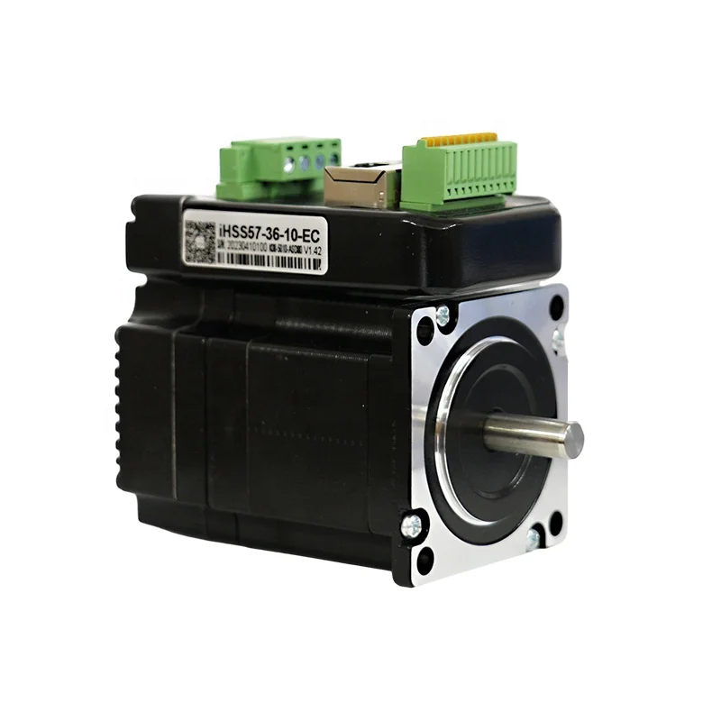 IHSS57-36-10-EC Hot Products Ethercat closed loop Motor integrated stepper motor with driver