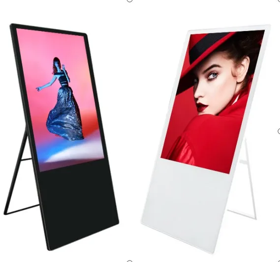digit signag and displai advertising Portable indoor lcd advertising android digital poster display