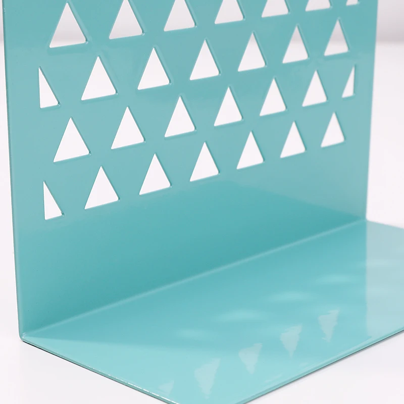 Best price superior quality book stand multicolor metal book ends