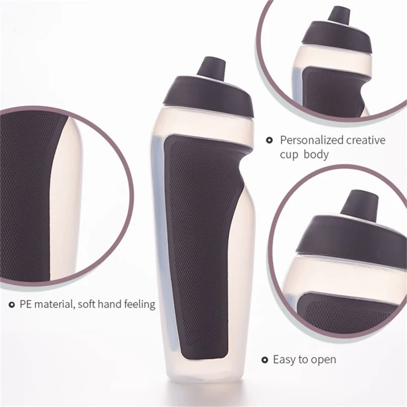 Экологичная пластиковая Спортивная бутылка для воды LFGB на заказ, пластиковая бутылка для воды без БФА для велосипеда, велосипеда