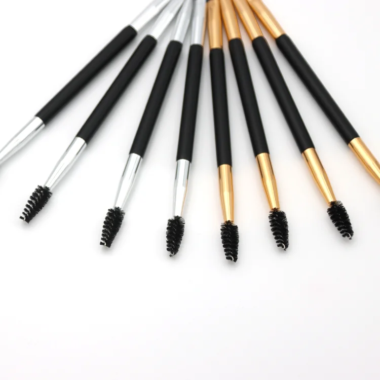 Custom makeup brushes Single soft small black flat cream blending brushes makeup eyeshadow brush