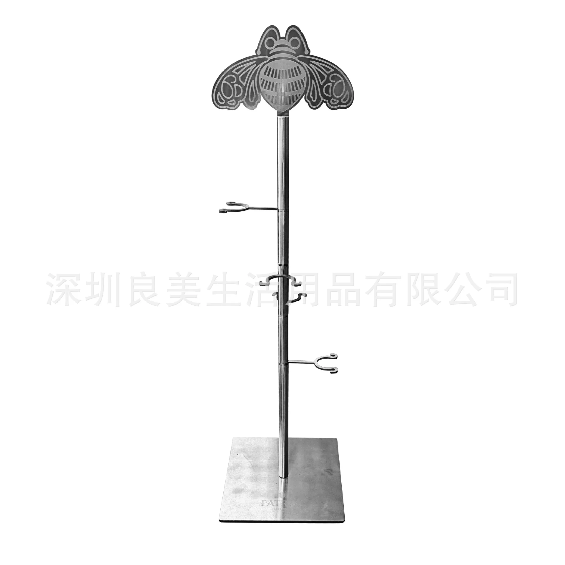 Wholesale high quality new design wine Tequila Bottle stainless steel display Stand for Sauza Cazadores Tequila