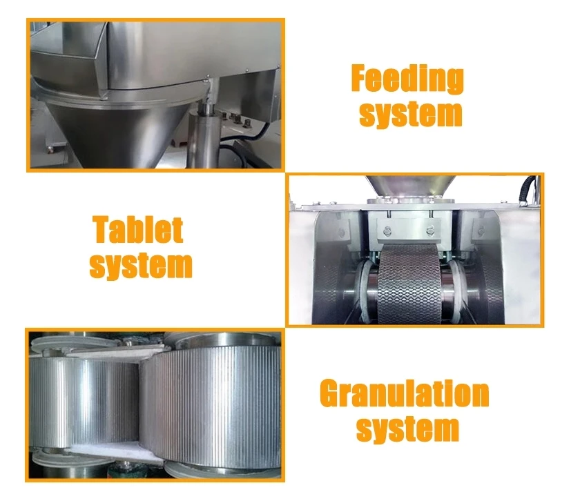 LG-100  low power consumption  Pharmaceutical Food animal feeds Industry Tablet Granulation Dry pelletizer