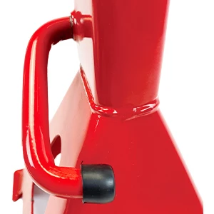 Red Steel Jack Stands 3 Ton (6,000 lb) Capacity 1 Pair Fits ATV, Heavy Duty/Commercial, Motorcycle, Passenger Vehicle