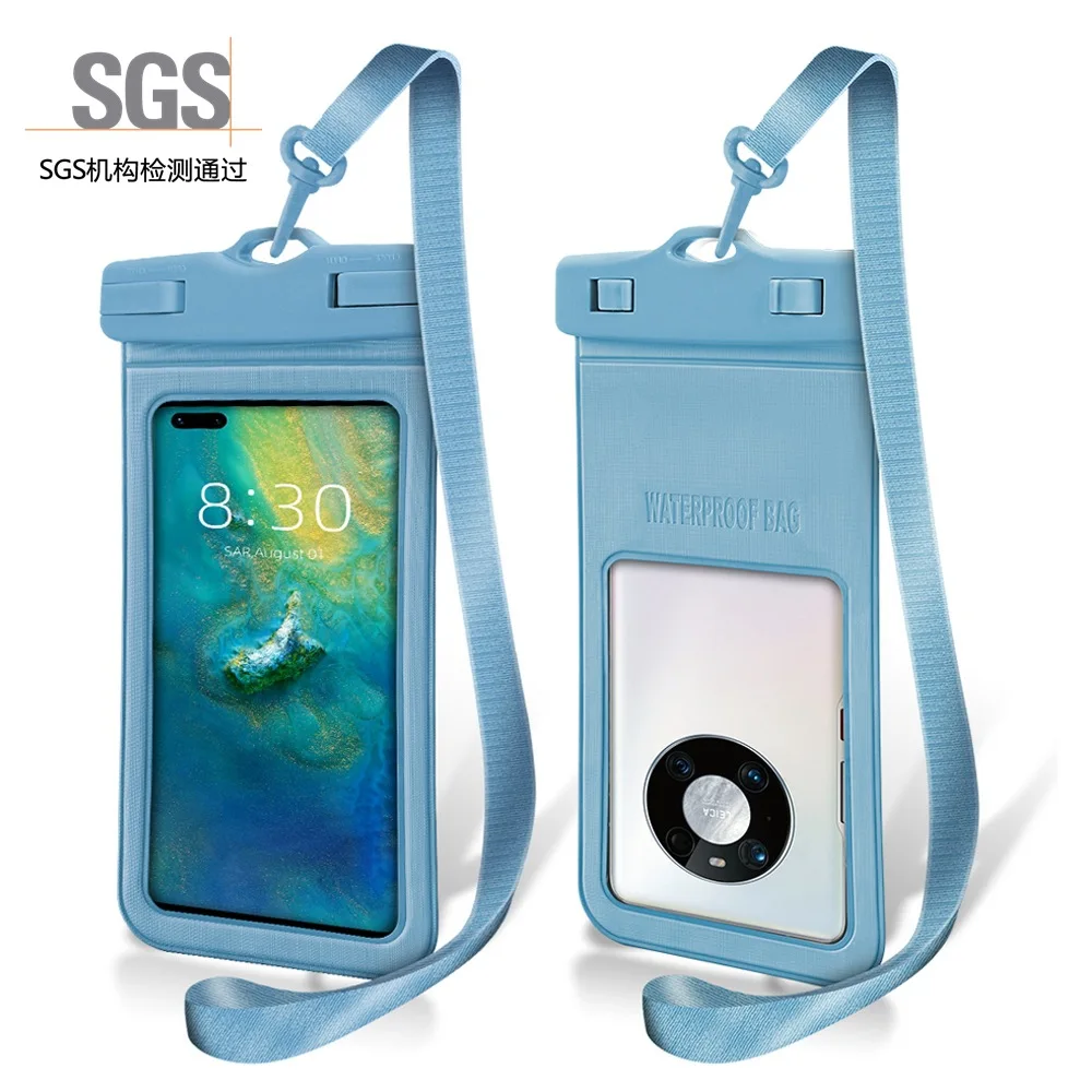Drifting diving swimming mobile phone waterproof case protective cover new large transparent wholesale mobile phone waterproof b