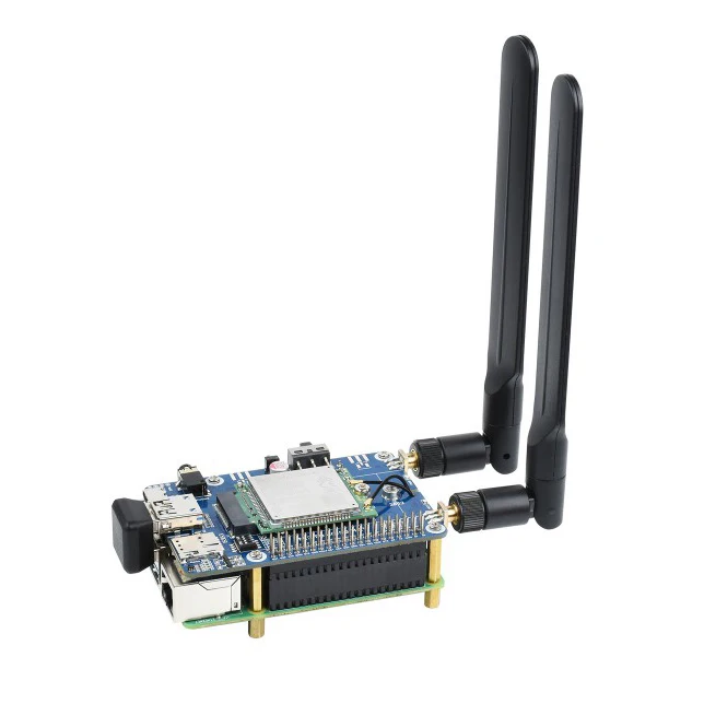 Raspberry Pi 4G communication module Internet 4G/3G/2G GNSS GPS IoT module For Raspberry Pi 4B SIM7600G-H 4G HAT