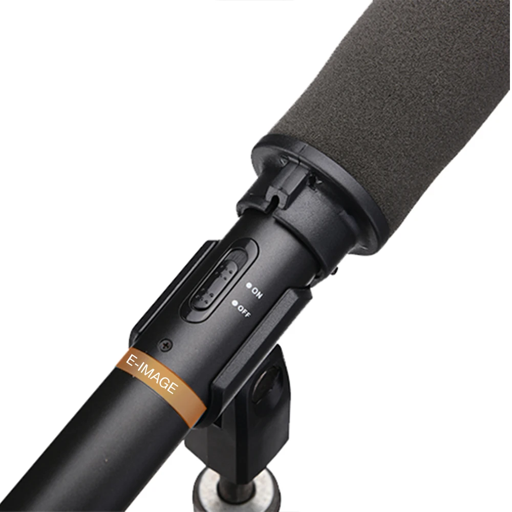 E-IMAGE PM-976 Hyper-Cardioid all metal Professional Condenser Shotgun Microphone