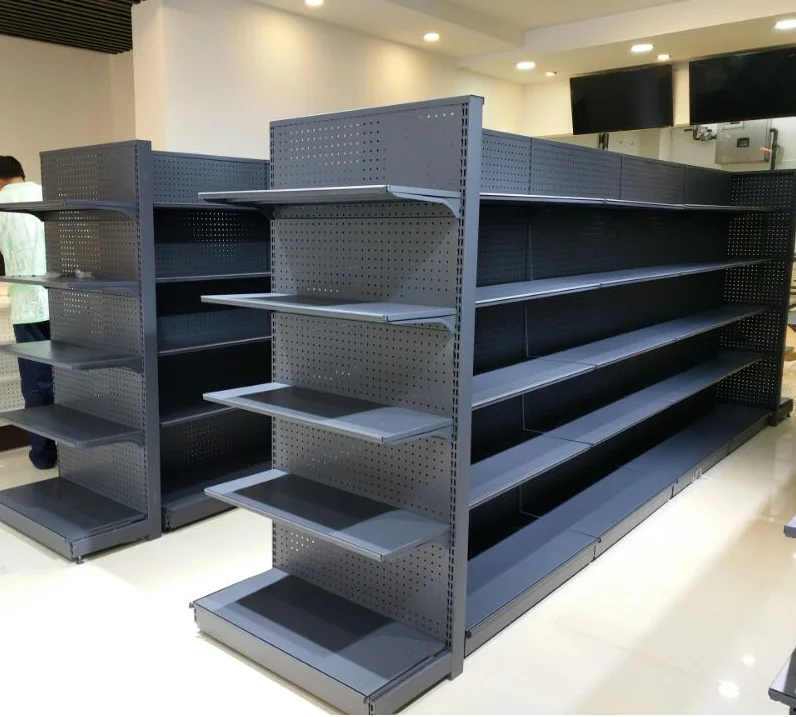 Factory Price china gondola shop display shelving supermarket shelves store shelves gondolas shelves retail wall shelving