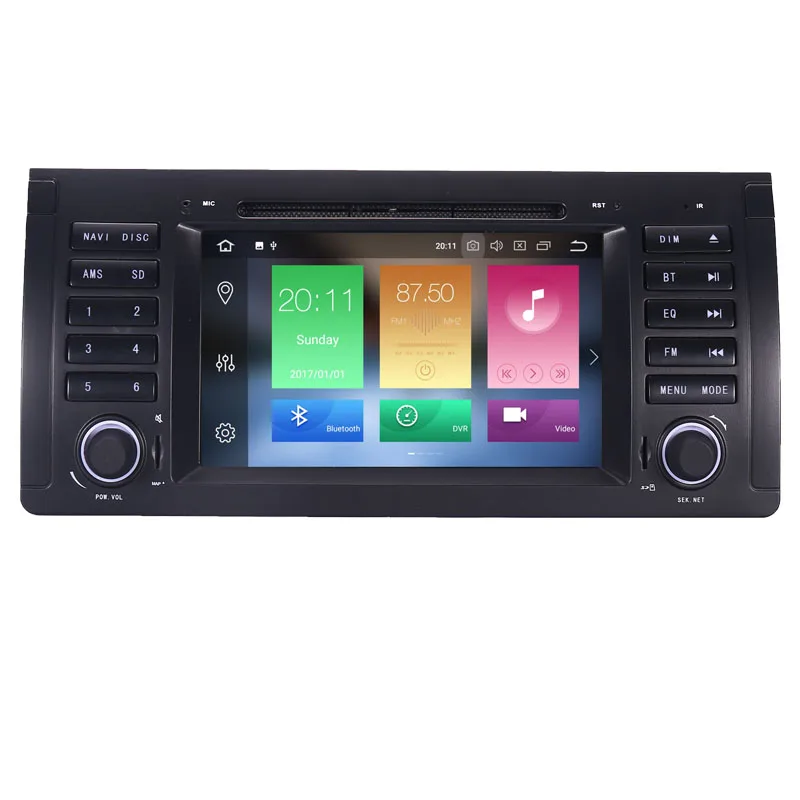 In Stock Android 10 Car DVD Player for BMW E53 X5 Wifi 4G Octa Core 1024X600 BT Radio RDS USB SD Steering Wheel Control Canbus