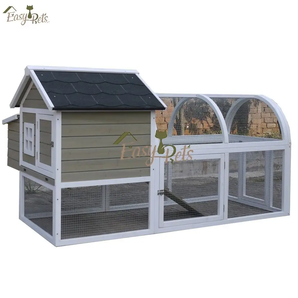 Good Quality Professional Design Coop Sale mobile with wheels quail breed hens Tractor Wooden House Large Chicken Cage