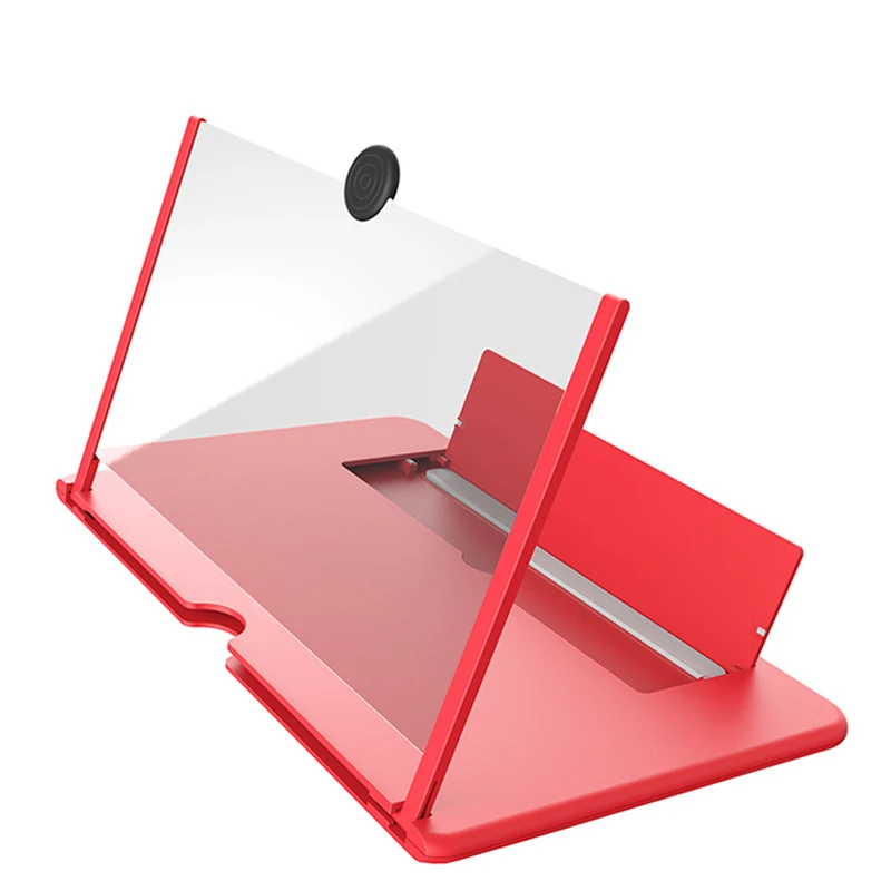 Увеличительное стекло с экраном 10 дюймов, складная подставка для телефона с усилителем экрана, 3D HD лупа для мобильного телефона, экран для фильмов и видео