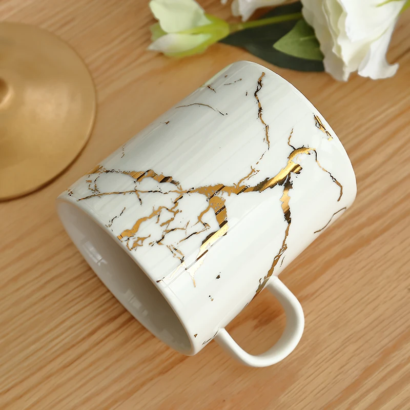 factory price marble ceramic mug cups and mugs wholesale milk coffee mugs custom logo 320ml