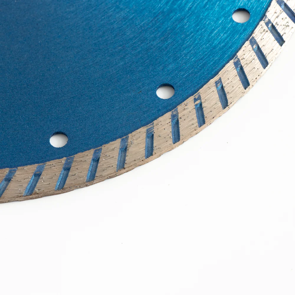 Disco de corte de diamante turbo hoja de Sierra para ladrillo de piedra