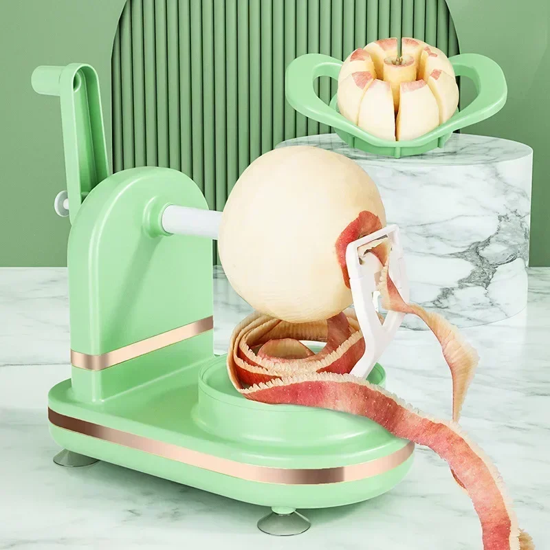 Fruit Apples Peeler Slicer with Corer Pear Hand-cranked Rotating Kitchen Peeling Machine Gadgets