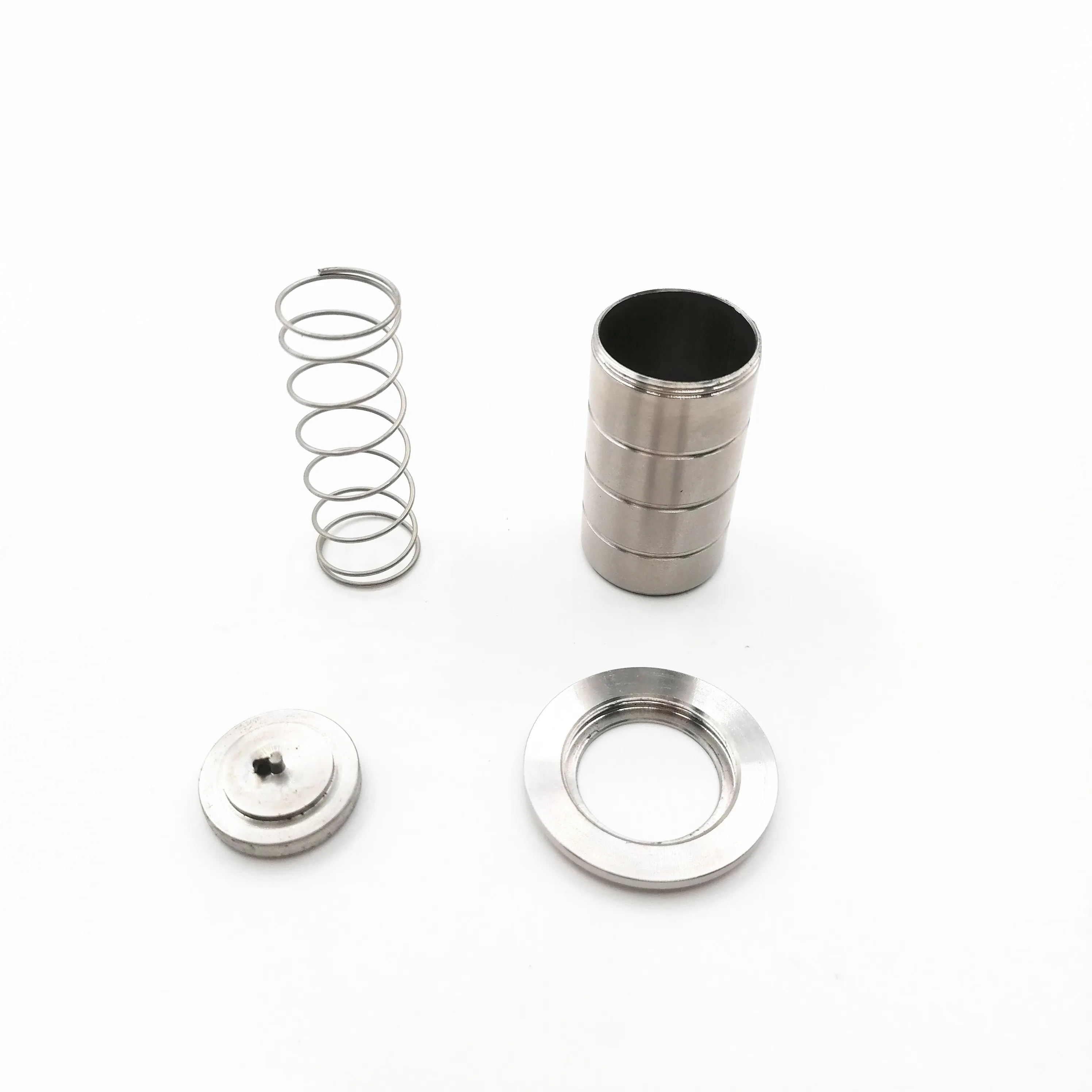 Stainless steel dust cover cylinder, sand proof spring, flat hole device/dust plug door bolt dust cylinder for kitchen garden
