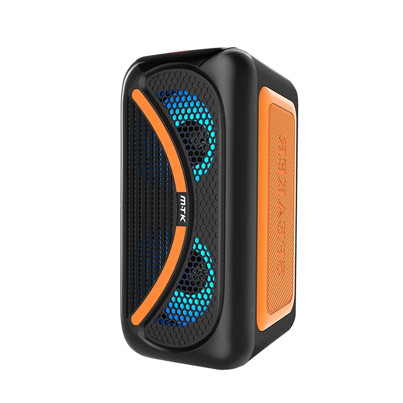 
Best Outdoor HIFI Wireless BT Speaker Support BT 5.0 TF card FM Radio AUX USB & Mic Full Range Speaker 