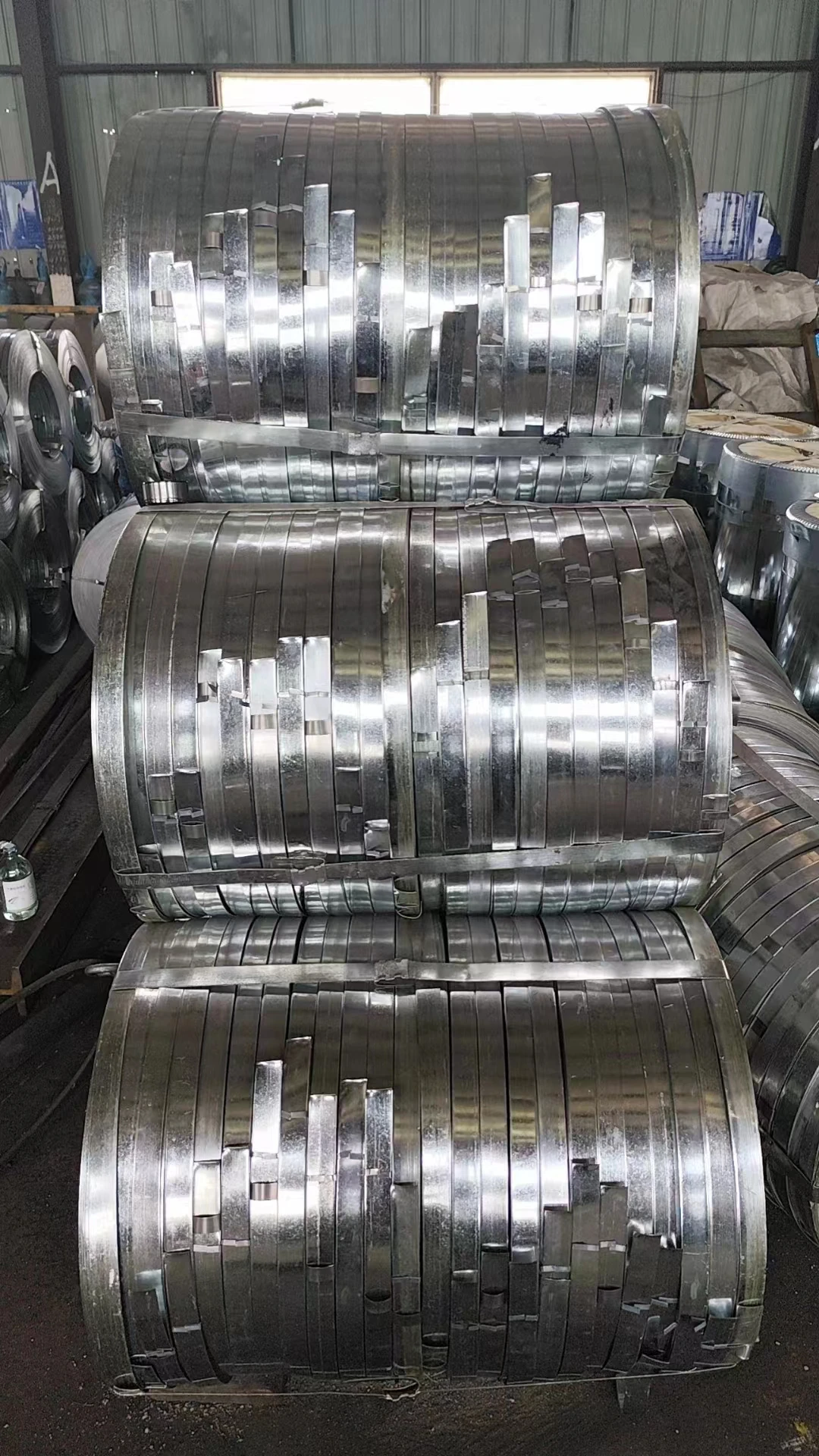 Q195 Q235 Q235B Cold Rolled Technology Galvanized Steel Strip Coil gi metal strip for construction