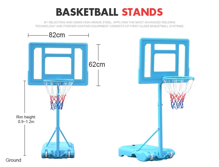 Mdunk swimming pool basketball hoop set with mini hoop basketball