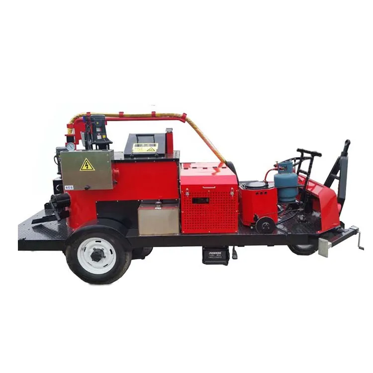 Cement pavement repair seam filling glue and asphalt heating machine mobile filler sealer